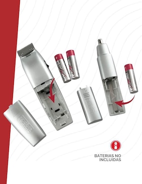 Recortadora de vello facial y corporal Wahl 5537-4301