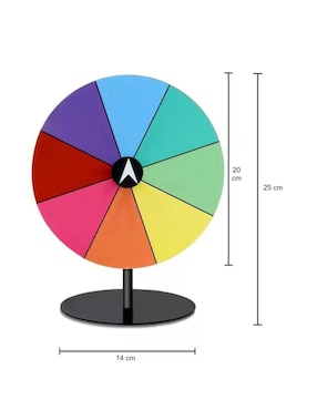 Ruleta Lab.G de plástico