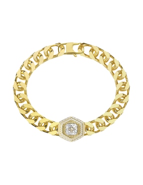 Brazalete Guess con cristal Lion King acabado brillante