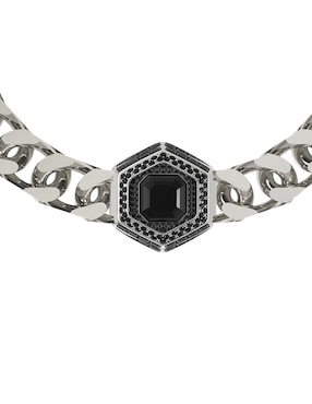 Brazalete Guess con cristal Lion King acabado brillante