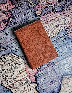Porta pasaporte Macassar