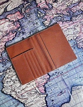 Porta pasaporte Macassar