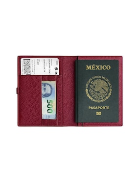 Porta pasaporte Macassar