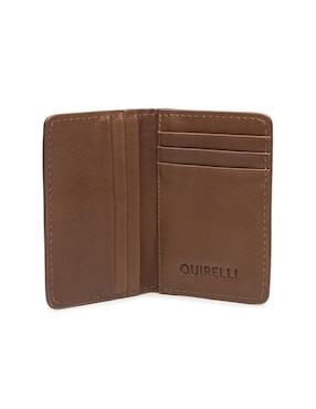 Tarjetero Quirelli piel para hombre