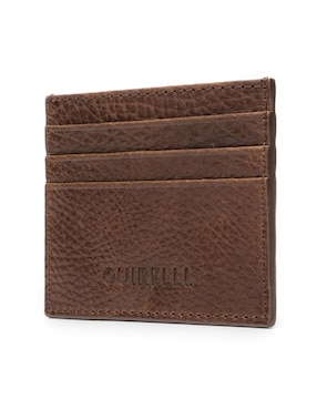 Tarjetero Quirelli piel para hombre