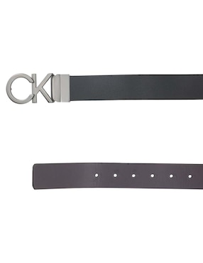 Cinturón Calvin Klein de piel para hombre