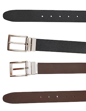 Cinturón Scappino de piel para hombre