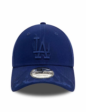 Gorra visera curva correa ajustable para béisbol New Era Flames MLB Los Angeles Dodgers unisex