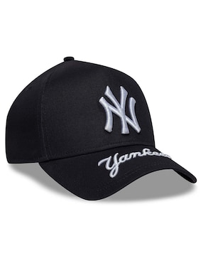 Gorra visera curva correa ajustable para béisbol New Era Visor Hit MLB New York Yankees para adulto