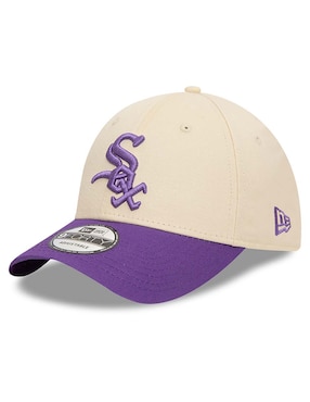 Gorra visera curva correa ajustable para béisbol New Era Patch Chicago White Sox para adulto
