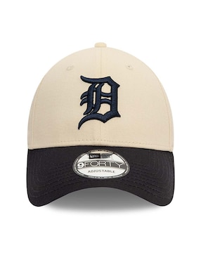 Gorra visera curva correa ajustable para béisbol New Era Patch Detroit Tigers para adulto