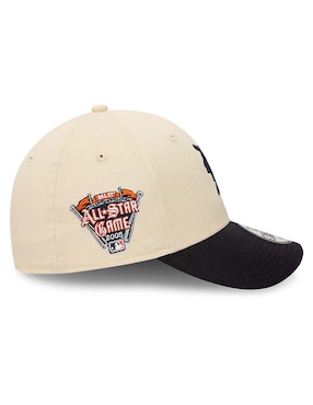 Gorra visera curva correa ajustable para béisbol New Era Patch Detroit Tigers para adulto