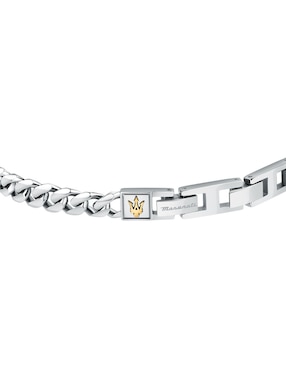 Pulsera Maserati Iconic acabado brillante