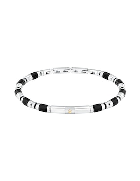 Pulsera Maserati Iconic acabado brillante