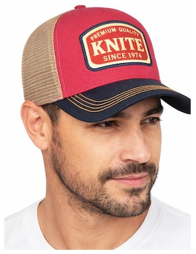 Gorra visera curva snapback casual Knite Tools Premium para hombre