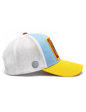 Gorra visera curva snapback casual Knite Lucha Libre Happy para hombre
