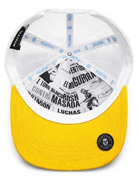 Gorra visera curva snapback casual Knite Lucha Libre Happy para hombre