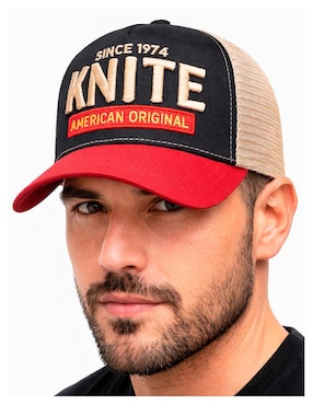 Gorra visera curva snapback casual Knite Tools American CL para hombre