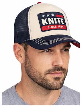 Gorra visera curva snapback casual Knite Tools ThreeStarsDos para hombre