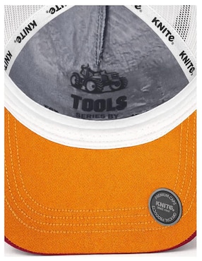 Gorra visera curva snapback casual Knite Tools American para hombre