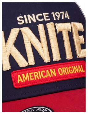 Gorra visera curva snapback casual Knite Tools American para hombre