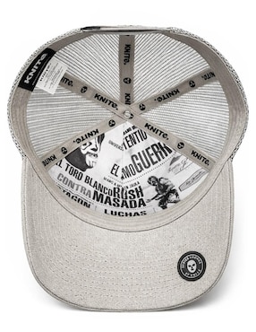 Gorra visera curva snapback casual Knite Lucha Libre Saint para hombre