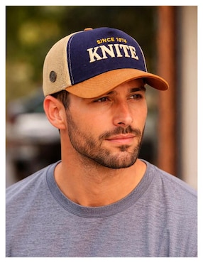 Gorra visera curva snapback casual Knite Tools Skin Lux para hombre