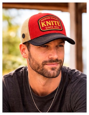 Gorra visera curva snapback casual Knite Tools Premium Lux para hombre