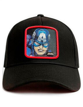 Gorra visera curva snapback Marvel Capitan America para hombre