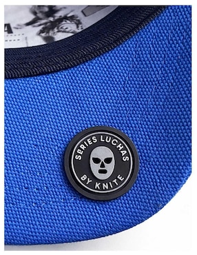 Gorra visera curva snapback casual Knite Lucha Libre Demon para hombre