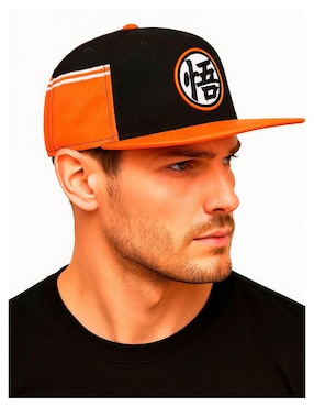 Gorra visera plana snapback Dragon Ball para hombre