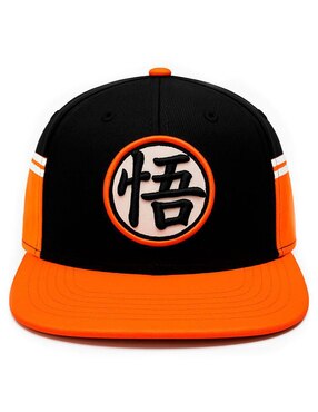 Gorra visera plana snapback Dragon Ball para hombre