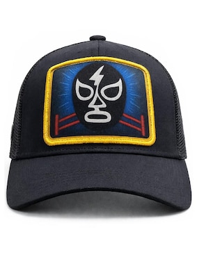 Gorra visera curva snapback casual Knite Lucha Libre Rayo para hombre