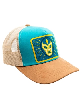 Gorra visera curva snapback casual Knite Luchas Aquafight para hombre