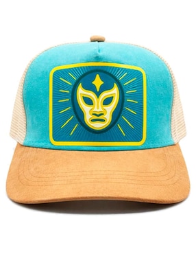Gorra visera curva snapback casual Knite Luchas Aquafight para hombre