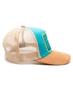 Gorra visera curva snapback casual Knite Luchas Aquafight para hombre