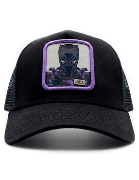 Gorra visera curva snapback Marvel Black Panther para hombre