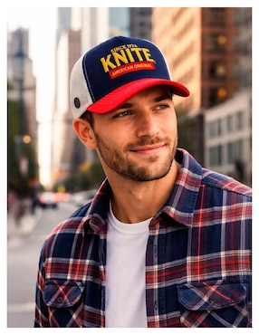 Gorra visera curva snapback casual Knite Tools American Lux para hombre