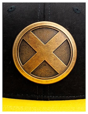 Gorra visera plana snapback casual Marvel X-Men para hombre