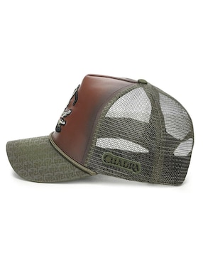 Gorra visera curva snapback casual Cuadra para hombre