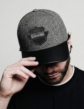 Gorra visera curva hebilla casual Cuadra para hombre