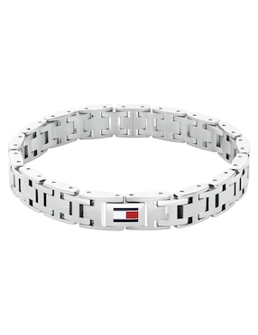 Pulsera Tommy Hilfiger H-Link acabado brillante