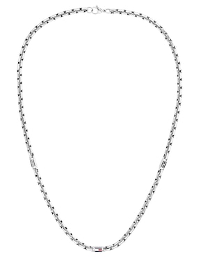 Collar de eslabones Tommy Hilfiger 3D Flag Metal