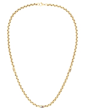 Collar de eslabones Tommy Hilfiger 3D Flag Metal