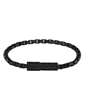 Brazalete Calvin Klein Contoured Barrel acabado brillante