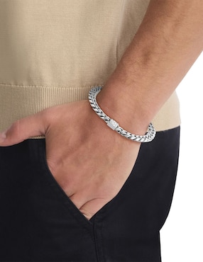 Brazalete Calvin Klein Status acabado brillante