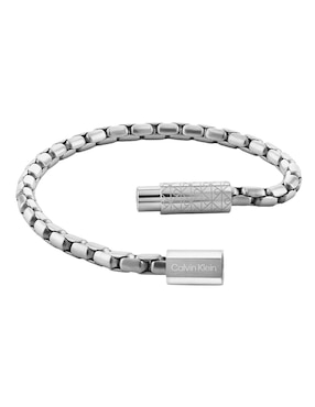 Brazalete Calvin Klein Contoured Barrel acabado brillante