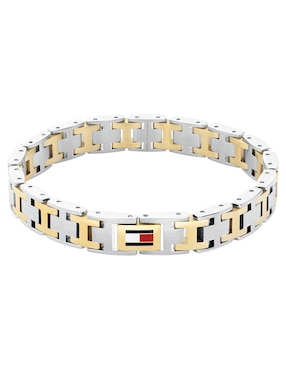 Pulsera Tommy Hilfiger H-Link acabado brillante