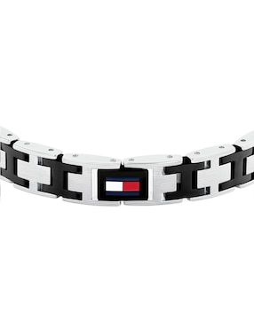 Pulsera Tommy Hilfiger H-Link acabado brillante