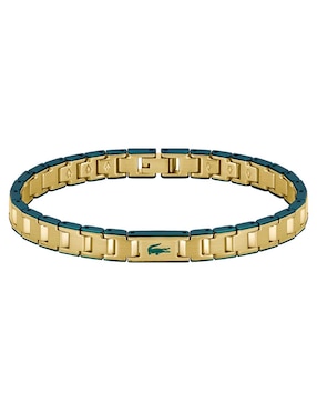Brazalete Lacoste Metropole Edge acabado brillante